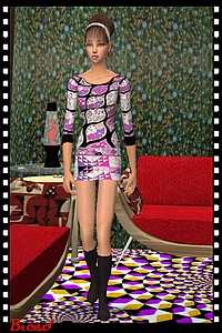 Tenue pour sims 2 par Biced pour milkazen.net