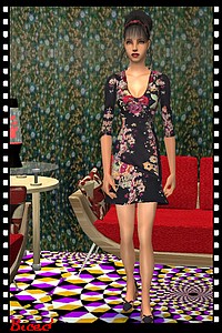 Tenue pour sims 2 par Biced pour milkazen.net