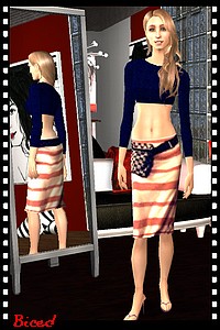 Tenue pour sims 2 par Biced pour milkazen.net