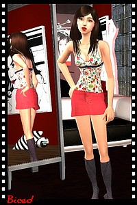 Tenue pour sims 2 par Biced pour milkazen.net