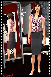 Tenue pour sims 2 par Biced pour milkazen.net