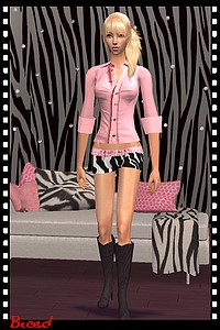 Tenue pour sims 2 par Biced pour milkazen.net