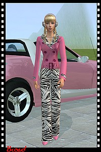 Tenue pour sims 2 par Biced pour milkazen.net