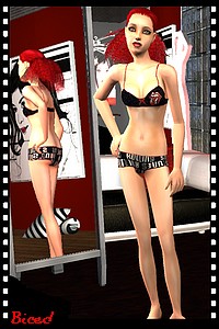 Tenue pour sims 2 par Biced pour milkazen.net