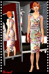 Tenue pour sims 2 par Biced pour milkazen.net