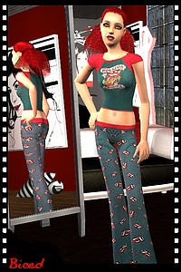 Tenue pour sims 2 par Biced pour milkazen.net