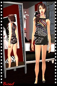 Tenue pour sims 2 par Biced pour milkazen.net