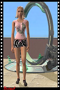 Tenue pour sims 2 par Biced pour milkazen.net