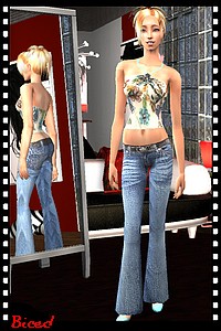 Tenue pour sims 2 par Biced pour milkazen.net