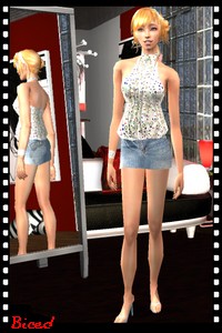 Tenue pour sims 2 par Biced pour milkazen.net