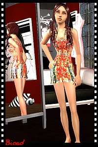 Tenue pour sims 2 par Biced pour milkazen.net