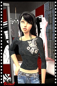 Tenue pour sims 2 par Biced pour milkazen.net