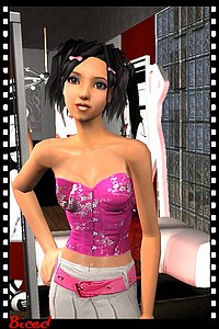 Tenue pour sims 2 par Biced pour milkazen.net