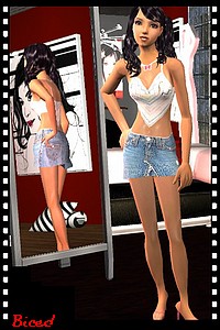 Tenue pour sims 2 par Biced pour milkazen.net