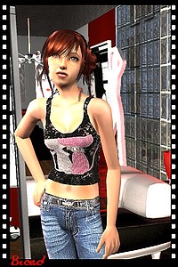 Tenue pour sims 2 par Biced pour milkazen.net