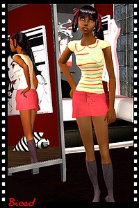 Tenue pour sims 2 par Biced pour milkazen.net