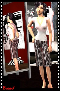 Tenue pour sims 2 par Biced pour milkazen.net