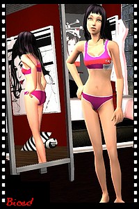 Tenue pour sims 2 par Biced pour milkazen.net