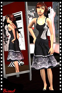 Tenue pour sims 2 par Biced pour milkazen.net