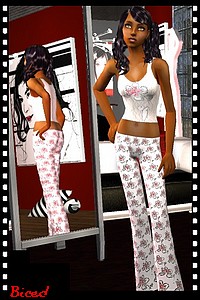 Tenue pour sims 2 par Biced pour milkazen.net