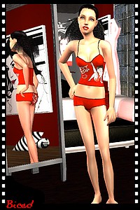 Tenue pour sims 2 par Biced pour milkazen.net