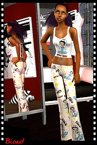 Tenue pour sims 2 par Biced pour milkazen.net