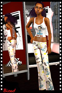 Tenue pour sims 2 par Biced pour milkazen.net