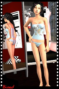 Tenue pour sims 2 par Biced pour milkazen.net