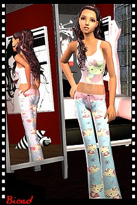 Tenue pour sims 2 par Biced pour milkazen.net