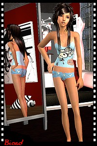 Tenue pour sims 2 par Biced pour milkazen.net