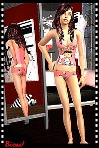 Tenue pour sims 2 par Biced pour milkazen.net