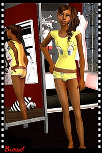 Tenue pour sims 2 par Biced pour milkazen.net