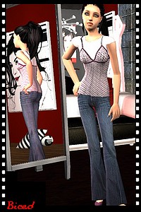 Tenue pour sims 2 par Biced pour milkazen.net