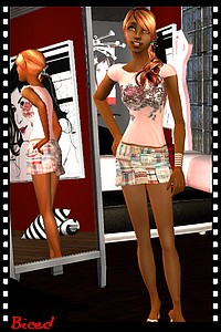 Tenue pour sims 2 par Biced pour milkazen.net