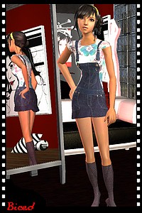 Tenue pour sims 2 par Biced pour milkazen.net