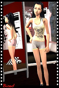 Tenue pour sims 2 par Biced pour milkazen.net