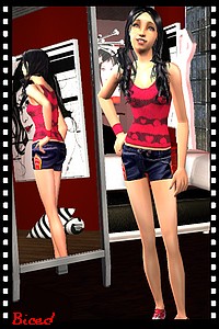 Tenue pour sims 2 par Biced pour milkazen.net