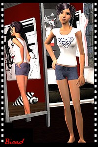 Tenue pour sims 2 par Biced pour milkazen.net