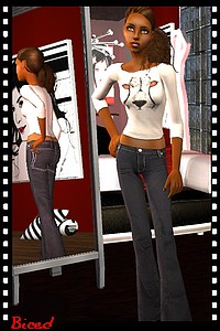 Tenue pour sims 2 par Biced pour milkazen.net