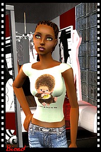 Tenue pour sims 2 par Biced pour milkazen.net