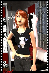 Tenue pour sims 2 par Biced pour milkazen.net