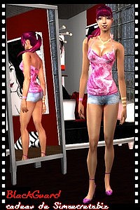 Tenue pour sims 2 par BlackGuard pour milkazen.net