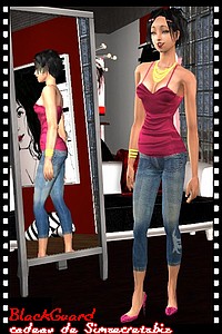 Tenue pour sims 2 par BlackGuard pour milkazen.net