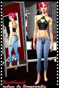 Tenue pour sims 2 par BlackGuard pour milkazen.net