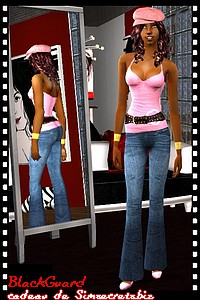 Tenue pour sims 2 par BlackGuard pour milkazen.net