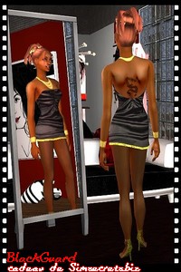 Tenue pour sims 2 par BlackGuard pour milkazen.net