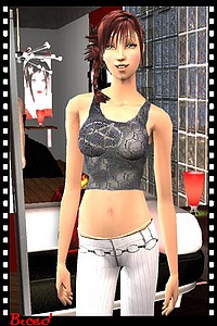 Tenue pour sims 2 par Biced pour milkazen.net