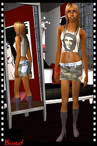 Tenue pour sims 2 par Biced pour milkazen.net