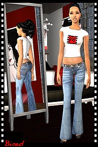 Tenue pour sims 2 par Biced pour milkazen.net