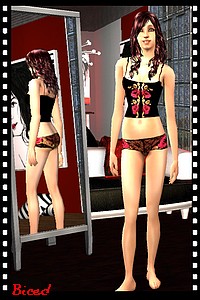 Tenue pour sims 2 par Biced pour milkazen.net